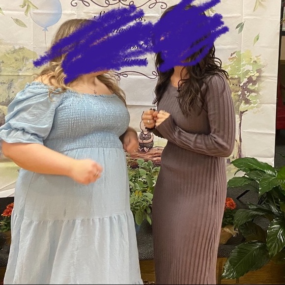 Free People Purple Sweater Dress - Picture 4 of 4